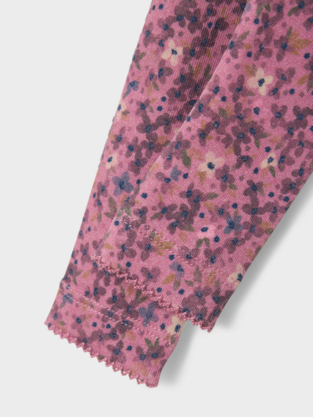 NAME IT baby gebloemde legging roze