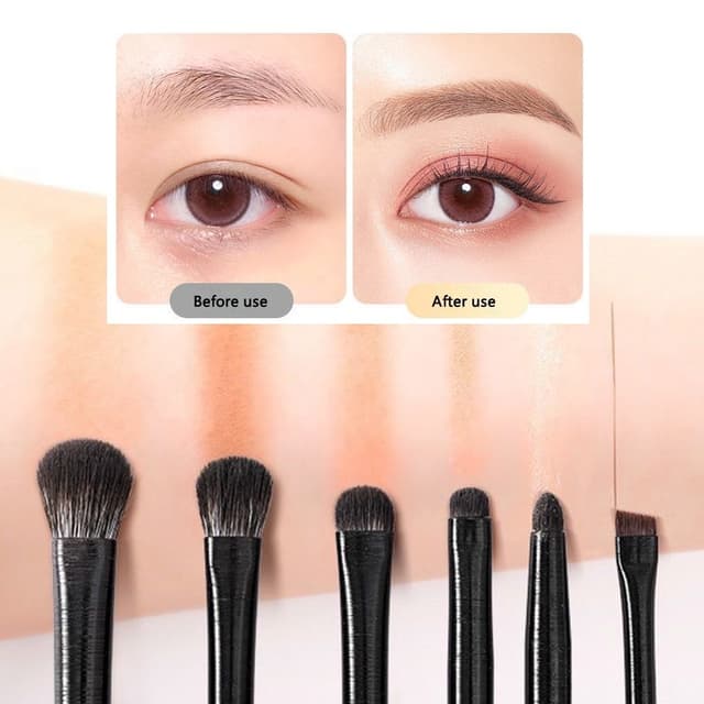 7 stk øjenskygge børste sæt Makeup øjenbryn