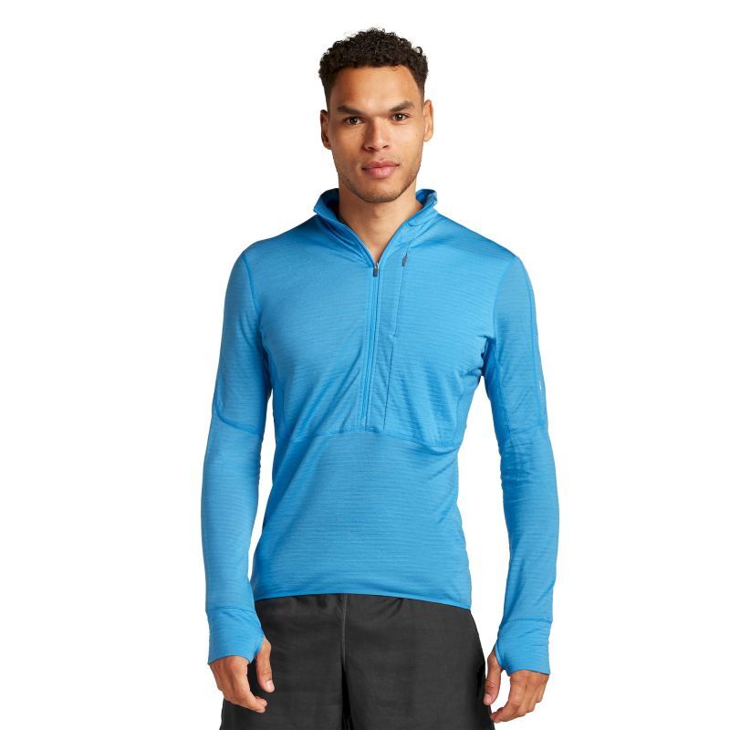 200 Realfleece Descender LS Half Zip - Polaire en laine mérinos homme