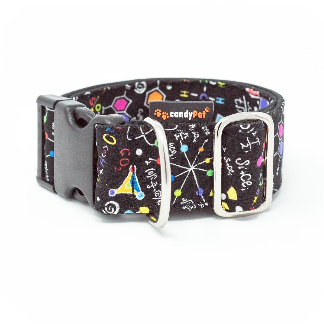 Coleira clicker candyPet® para cães - Modelo multicolorido