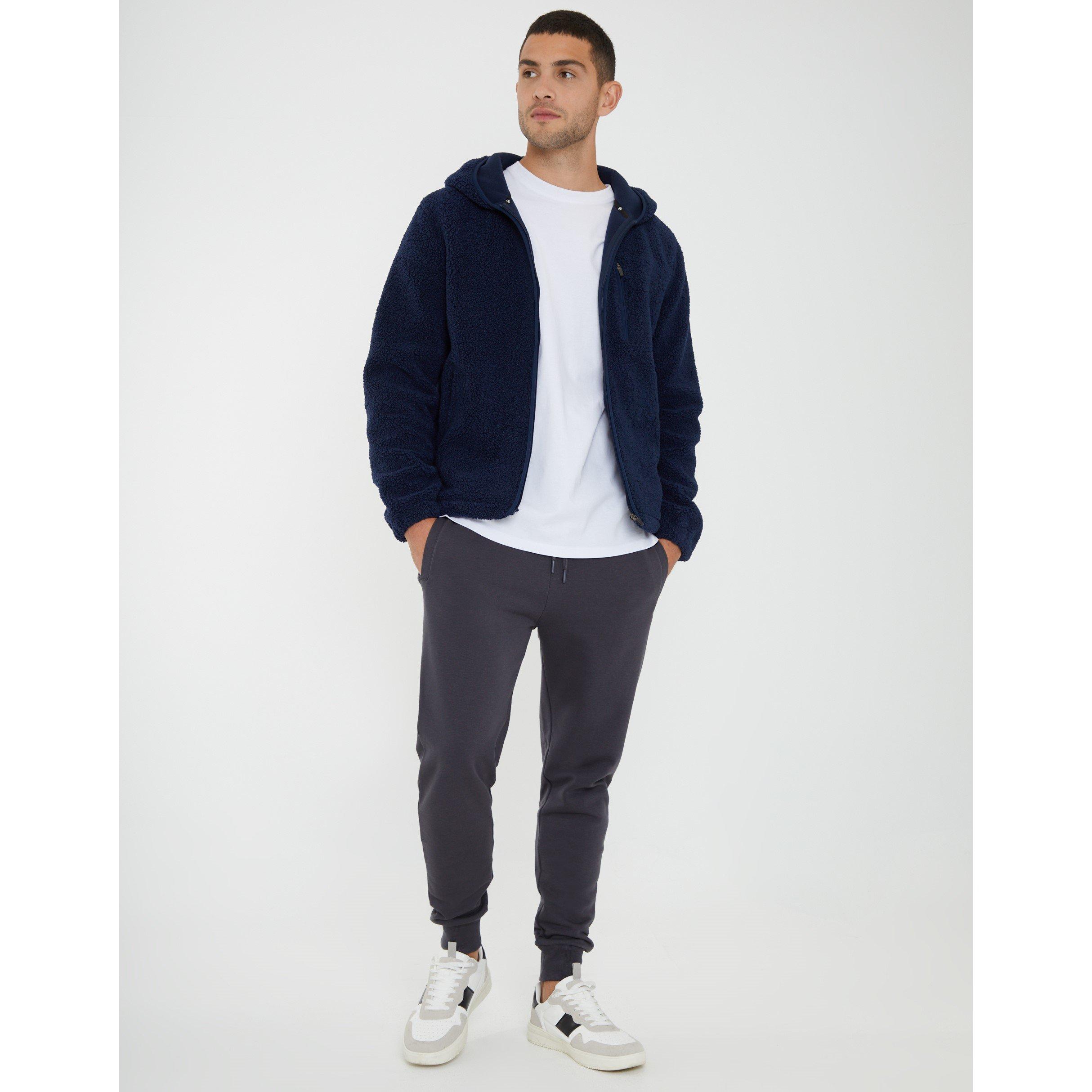 Threadbare Through Borg Hoodie Mens