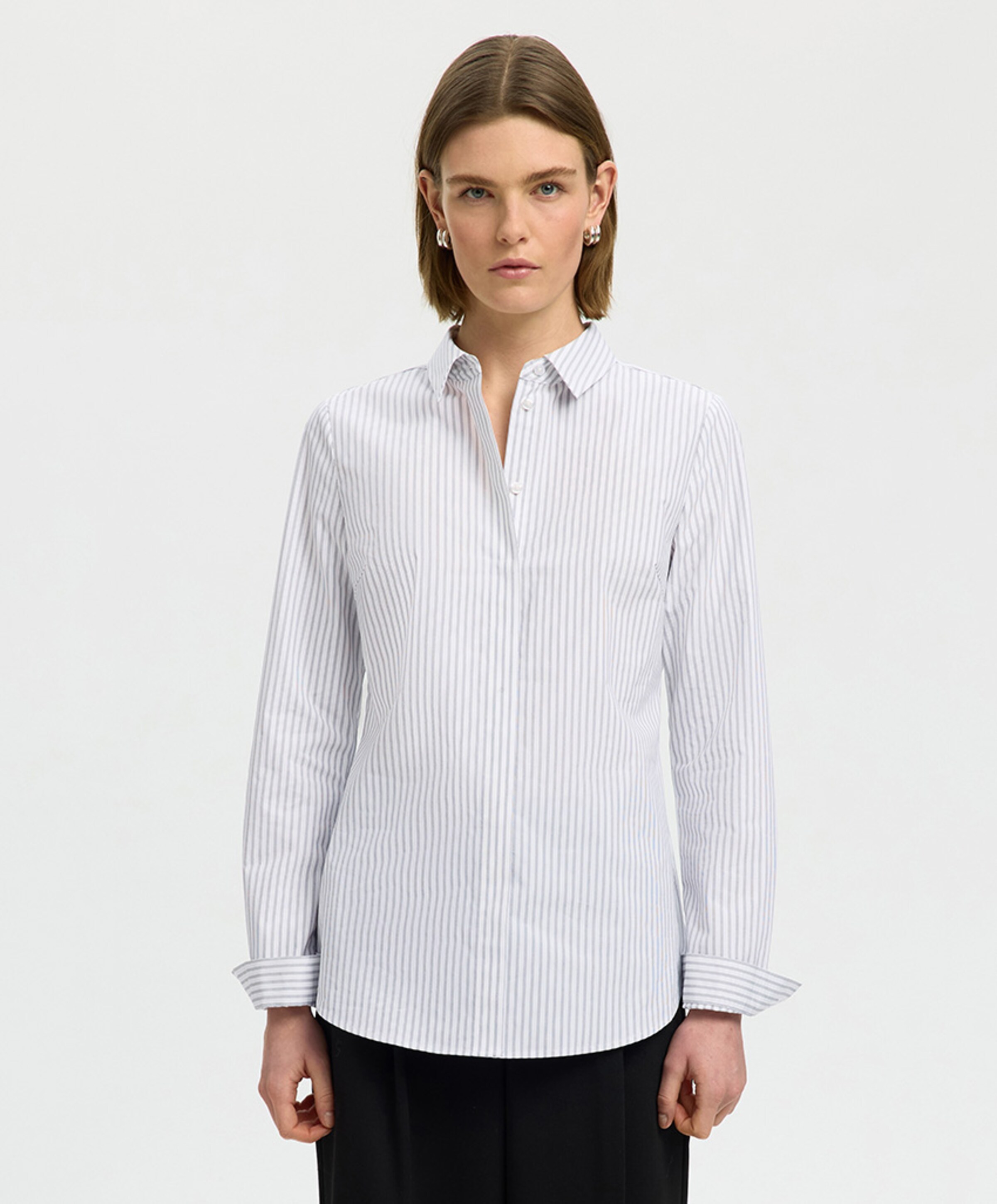 Selected Dames blouse wit