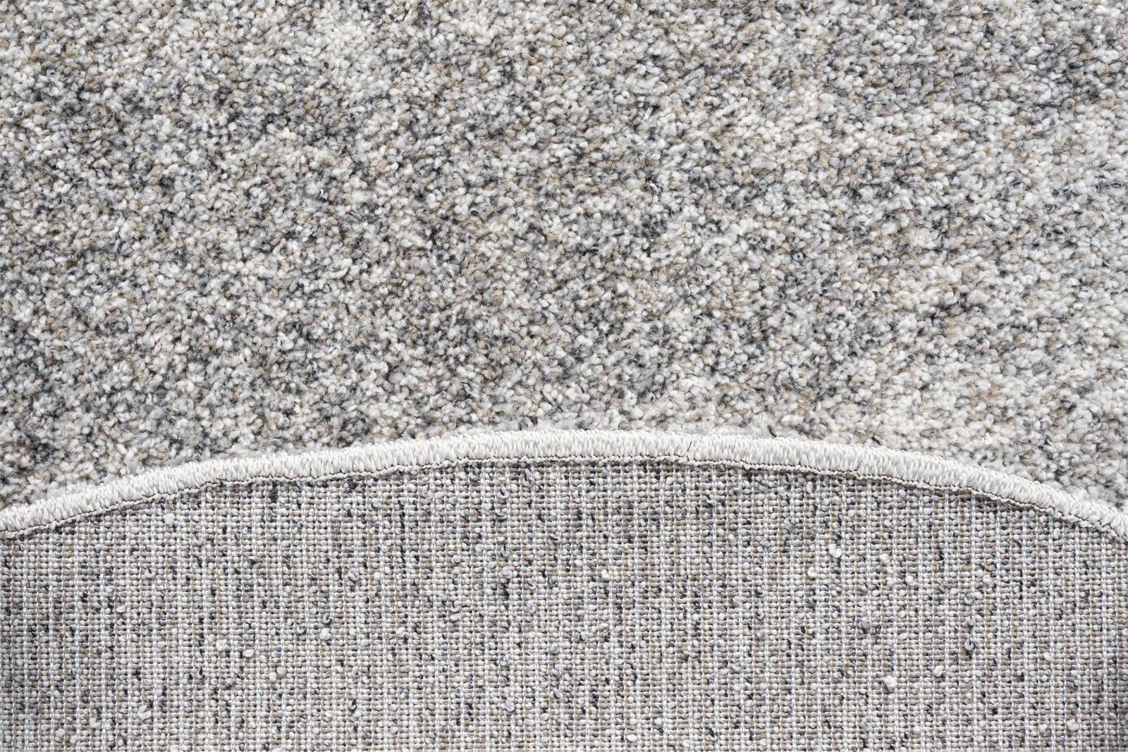 Webteppich COUNTRY BORD 120 cm rund melange