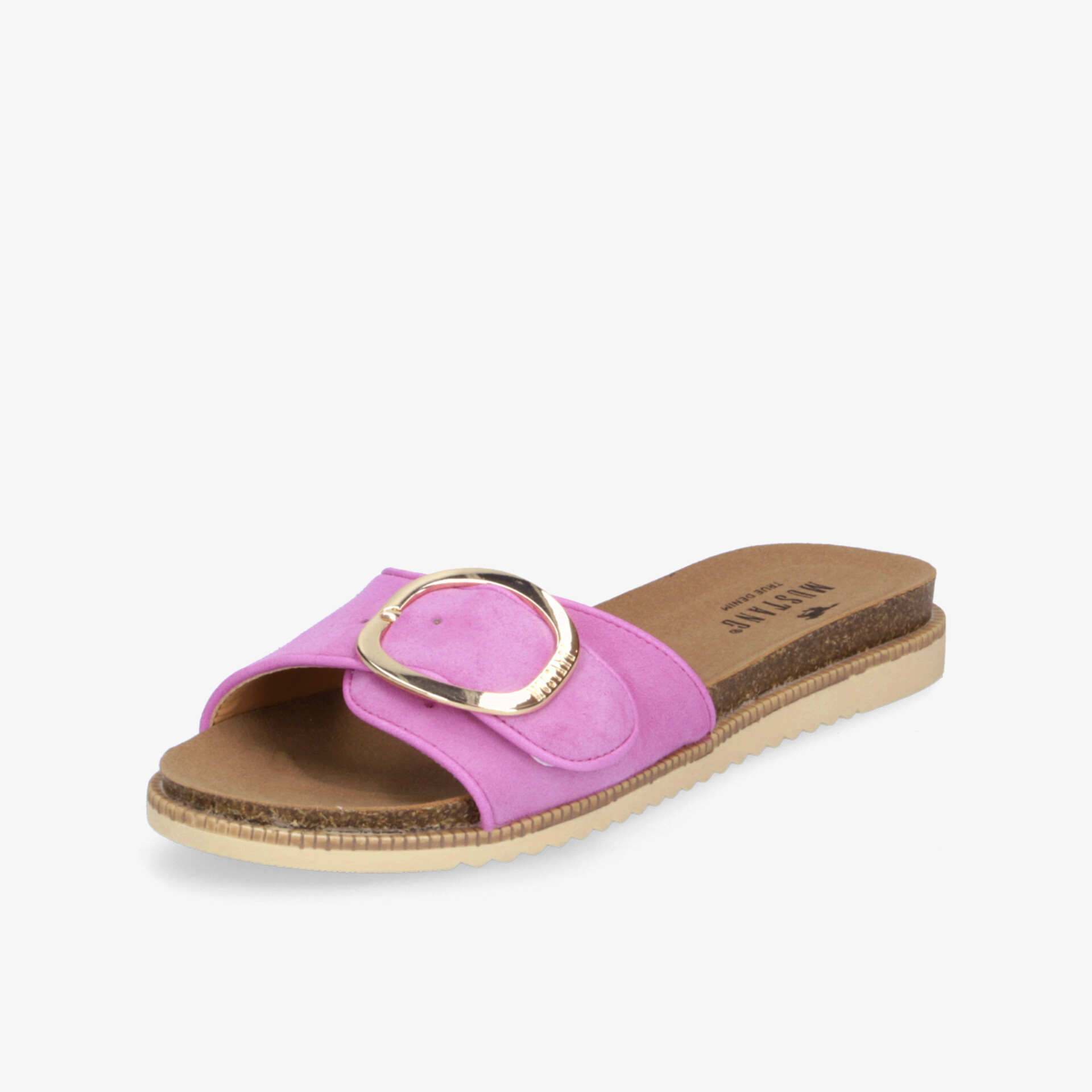 MUSTANG Damen Pantoletten - Bequeme Schuhe in Pink - Jetzt bei reno.de