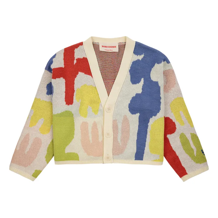 Bobo Choses Cardigan Court Carnival | Ecru