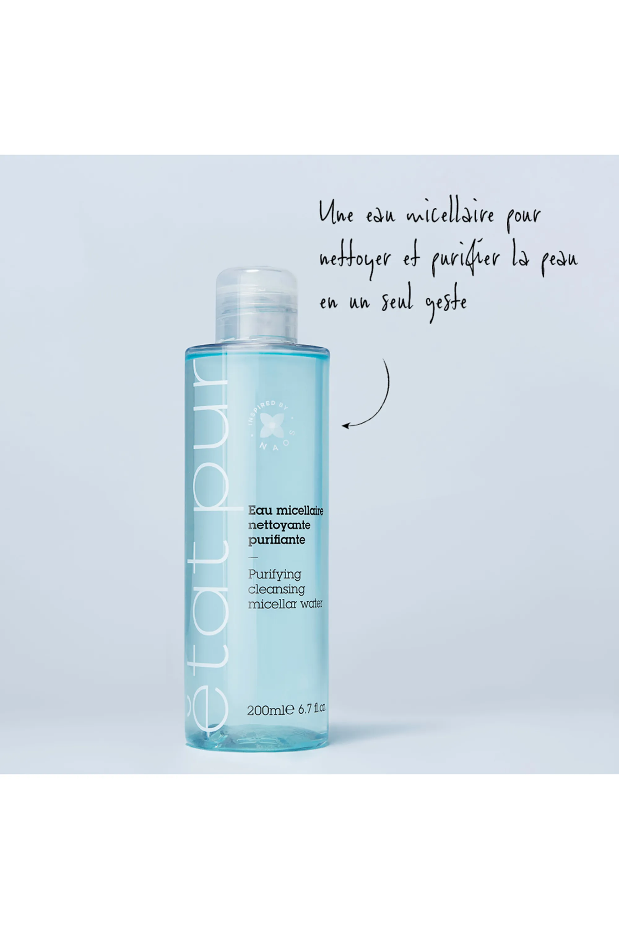 Etat Pur Eau micellaire nettoyante purifiante visage et yeux-200 ml