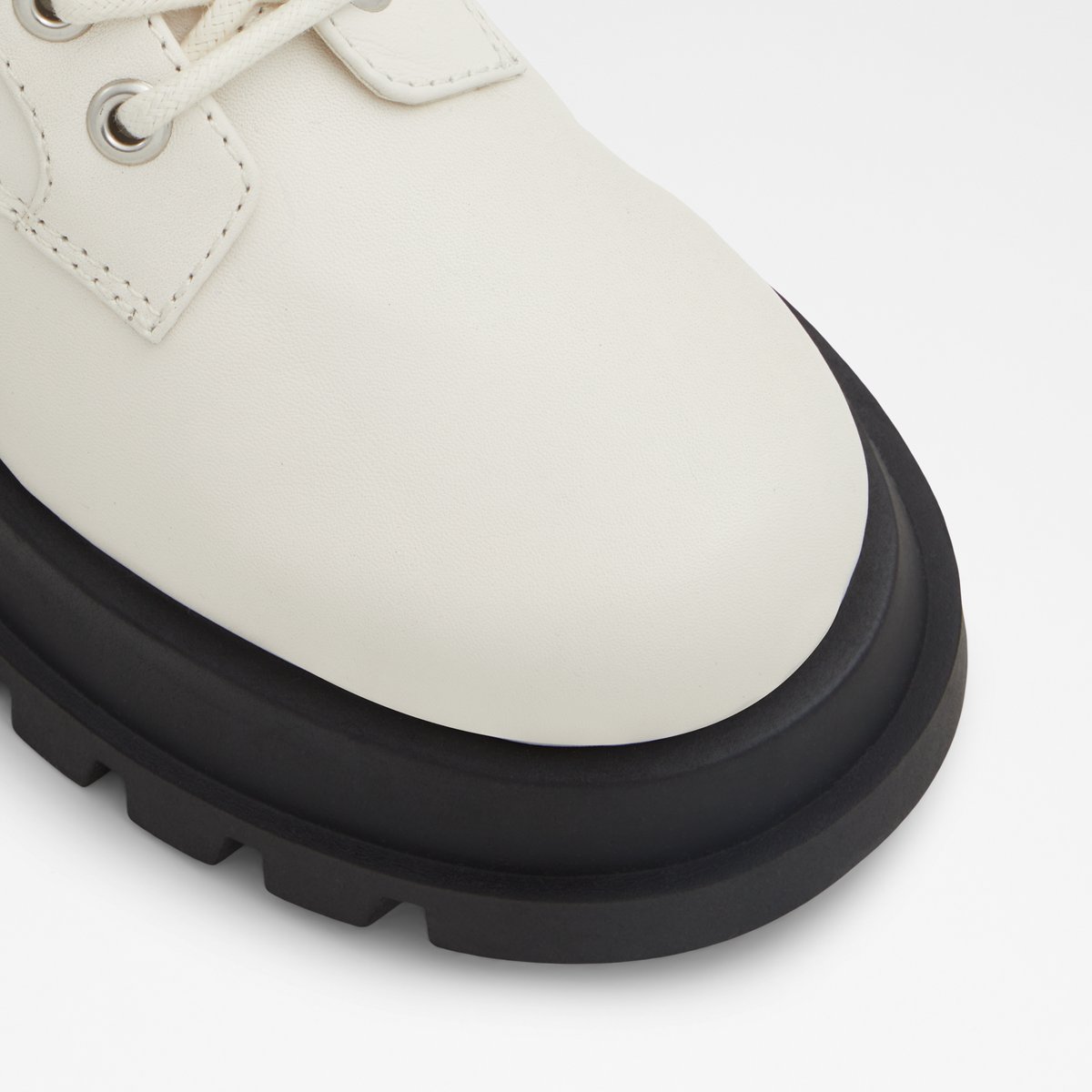 Grandeur White Women Combat boots