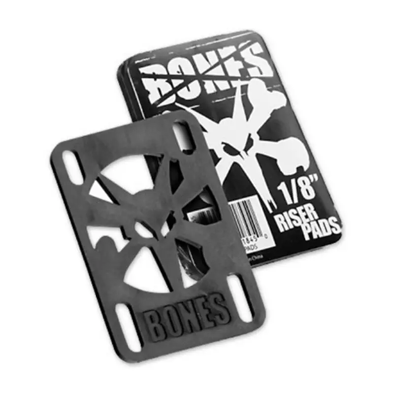 Pads Truck Skateboard BONES Pads Jeu De 2 0.125 Hard Black