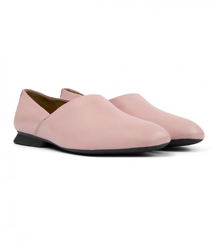Sapatilhas de Ballet Camper Myra em Couro Rosa