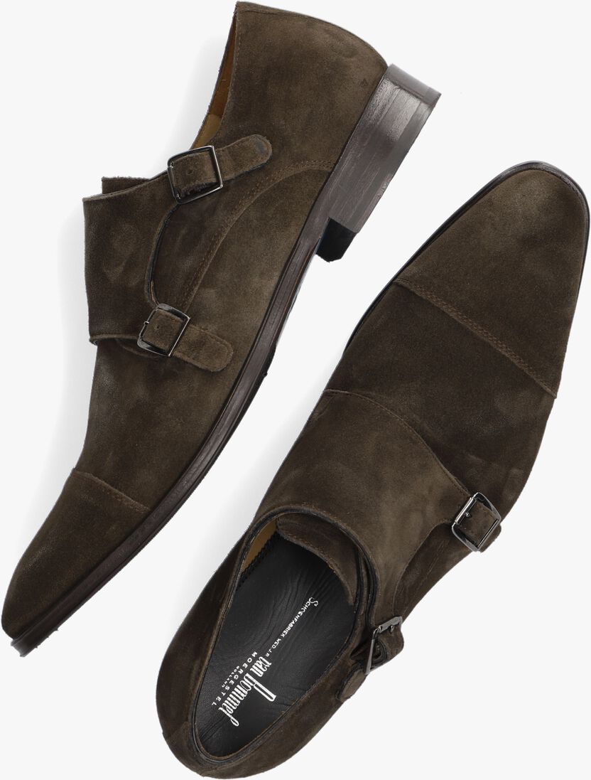 bruine van bommel nette schoenen sbm-30020 raffia