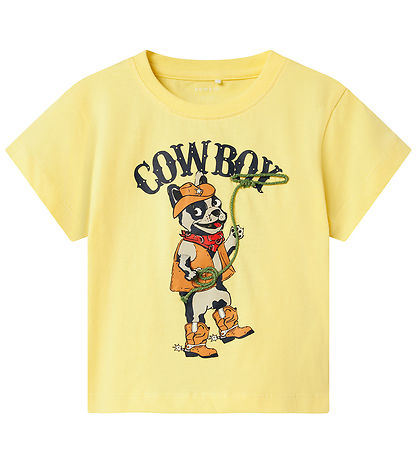 Name It T-Shirt - NmmHuggi - Lemon Baiser
