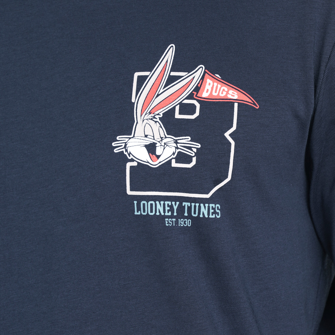 VanVaan Looney Tunes T-Shirt mit Rücken-Print dunkelblau