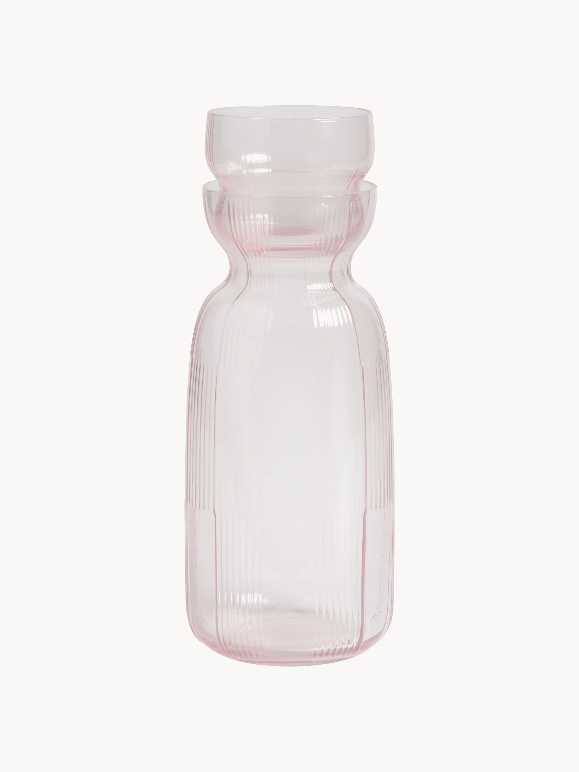 Handgemaakte glazen karaf Circus, 1,3 L