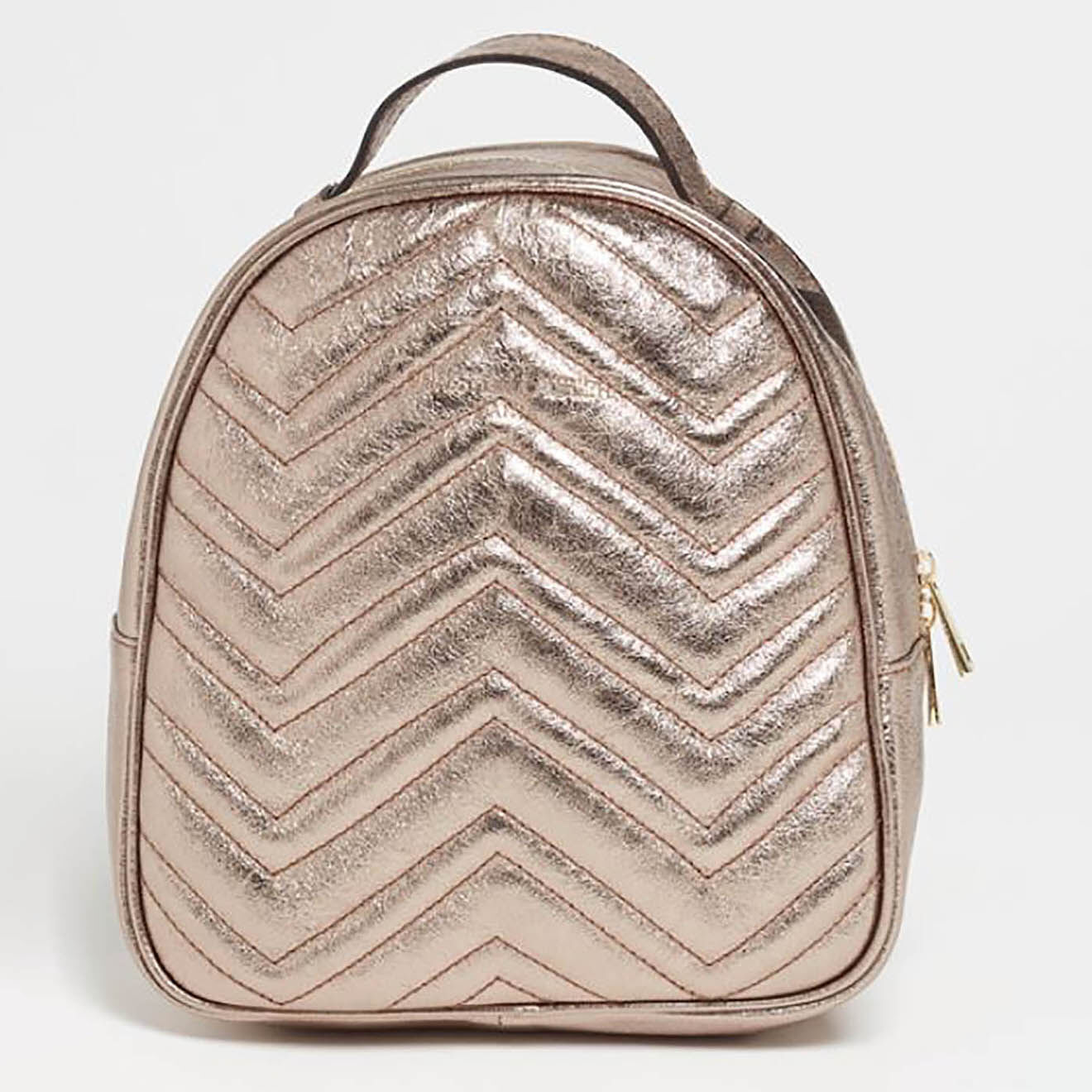 Christian Laurier Sac à dos en Cuir  Donna  doré - 24x20x10.5 cm