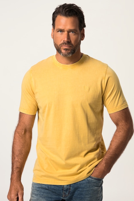 T-Shirt, Halbarm, Vintage Look, Rundhals, bis 8 XL