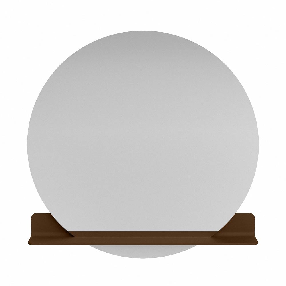 Mondiaz Spot spiegel rond Ø110cm met planchet rust