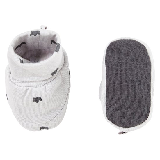 Chaussons Royal Baby   Grey        Naissance-0 mois   de               P'tit bisou
