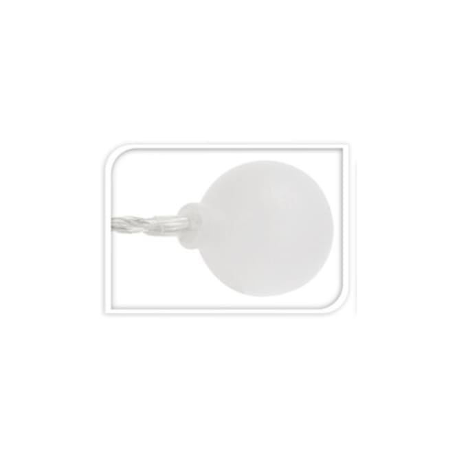 80er LED-Kugellichterkette - ca. 19 m - bunt
