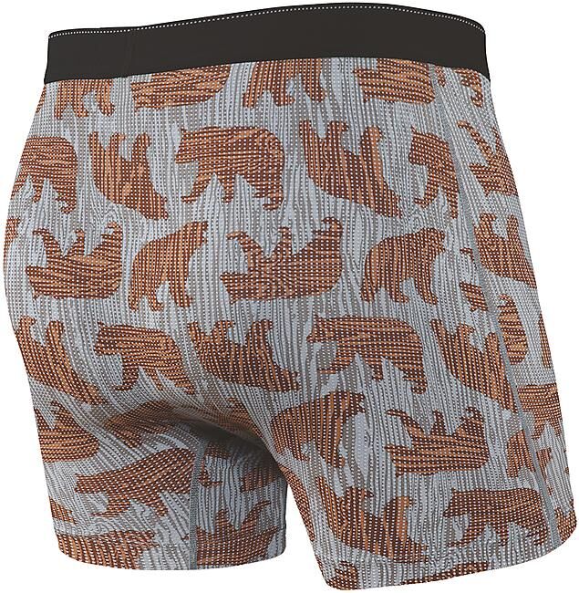 SAXX UNDERWEAR - QUEST QUICK DRY MESH BOXER BRIEF FLY