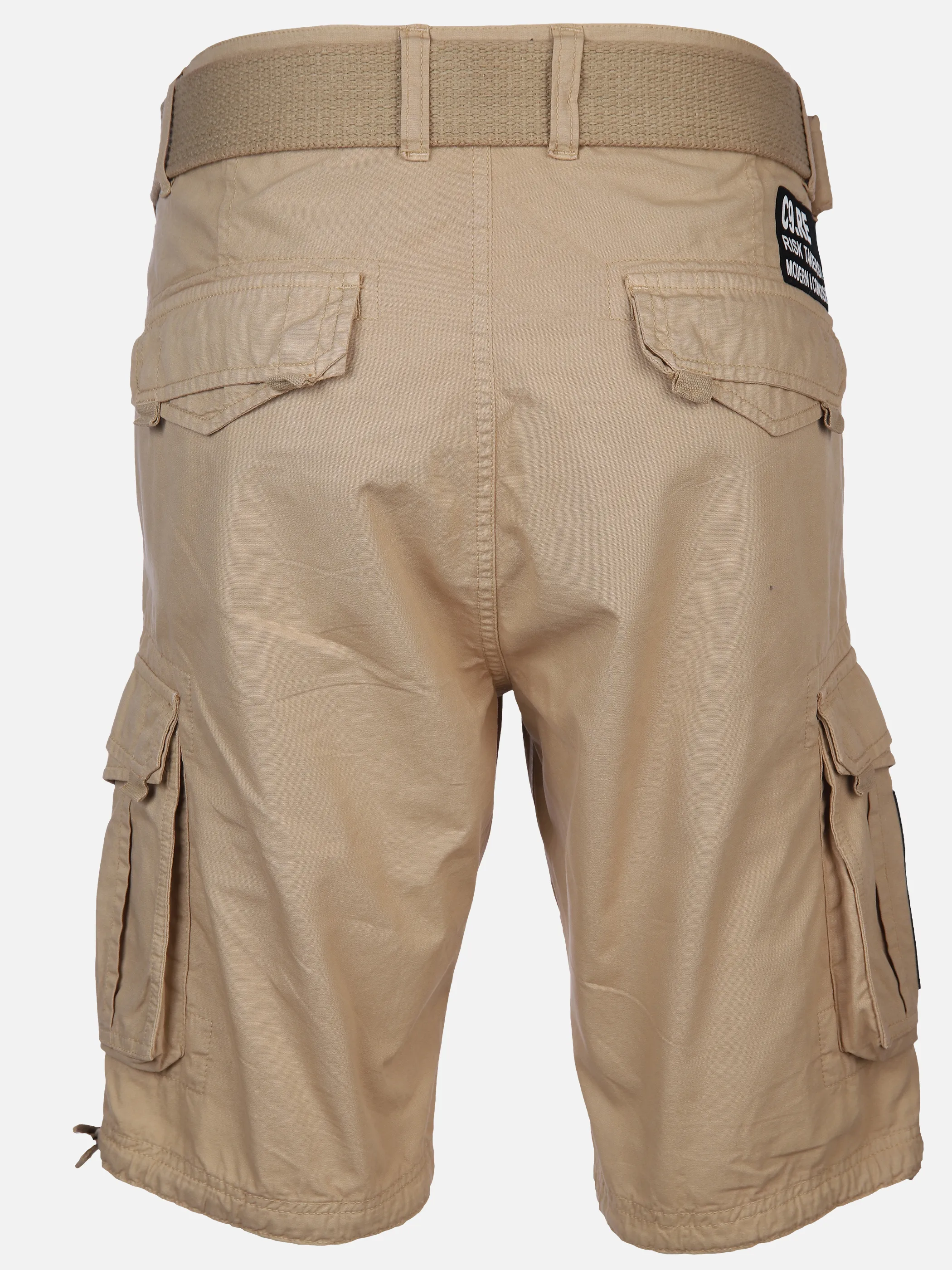 Herren Cargo Bermuda mit Gürtel