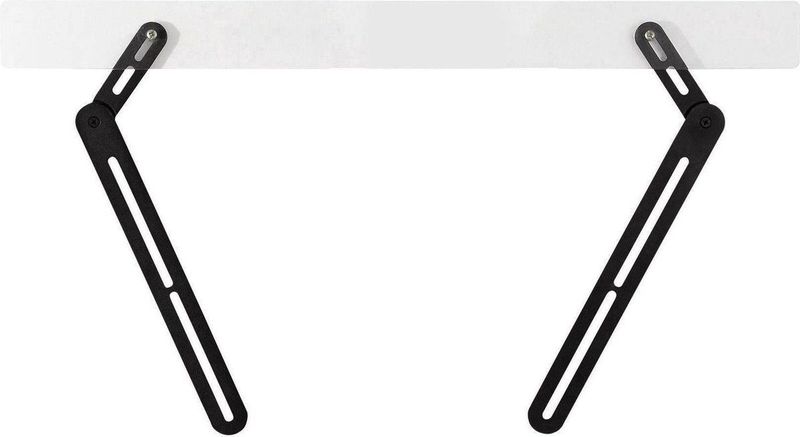 SpeaKa Professional - Easy Soundbar-beugel - Zwenkbaar - Zwart