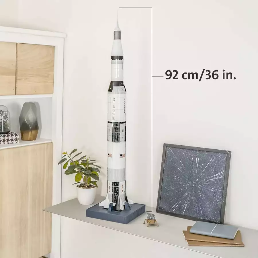Ravensburger Apollo Saturn V Rakete bunt