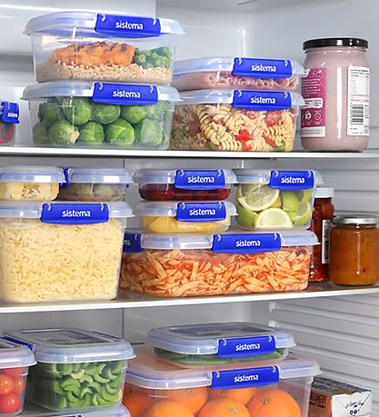 Sistema Madkasse - Rectangle Klip it Plus - 400ml - Blå