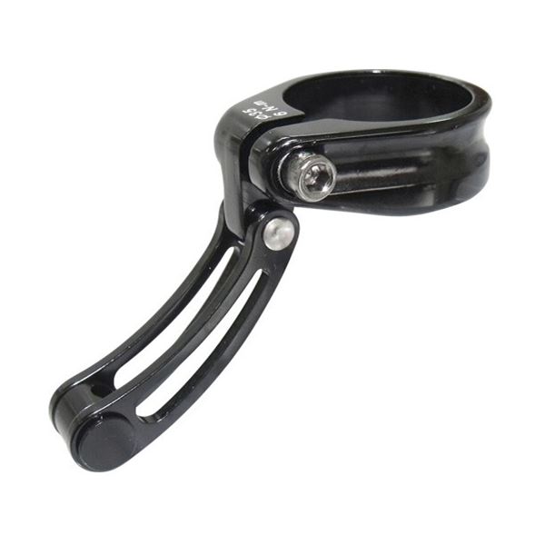 Tektro Sadelrørs klampe sort/34.9mm