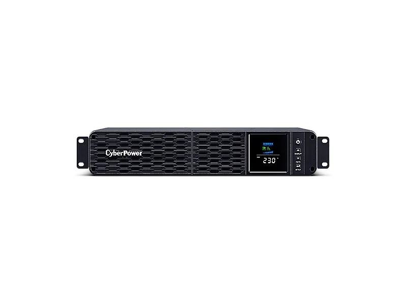 CyberPower PFC Sinewave (E) Series CP1200EIPFCRM2U - UPS (rackversion) - AC 230 V - 720 Watt - 1200 VA - USB, serial - output-stikforbindelser: 8 - aktiv PFC - 2U - sort