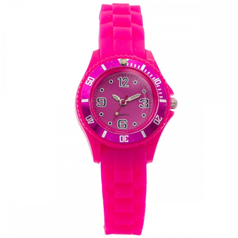 Montre Unisexe CHTIME bracelet Silicone Rose