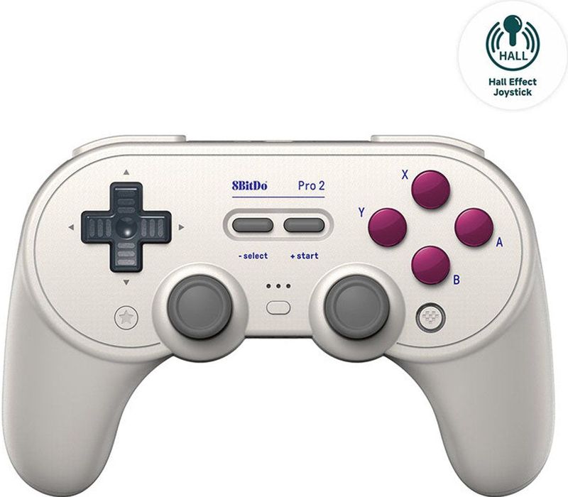 8Bitdo - Pro 2 - Gamepad - Classic Edition - Bluetooth - Retro Kleurenpalet