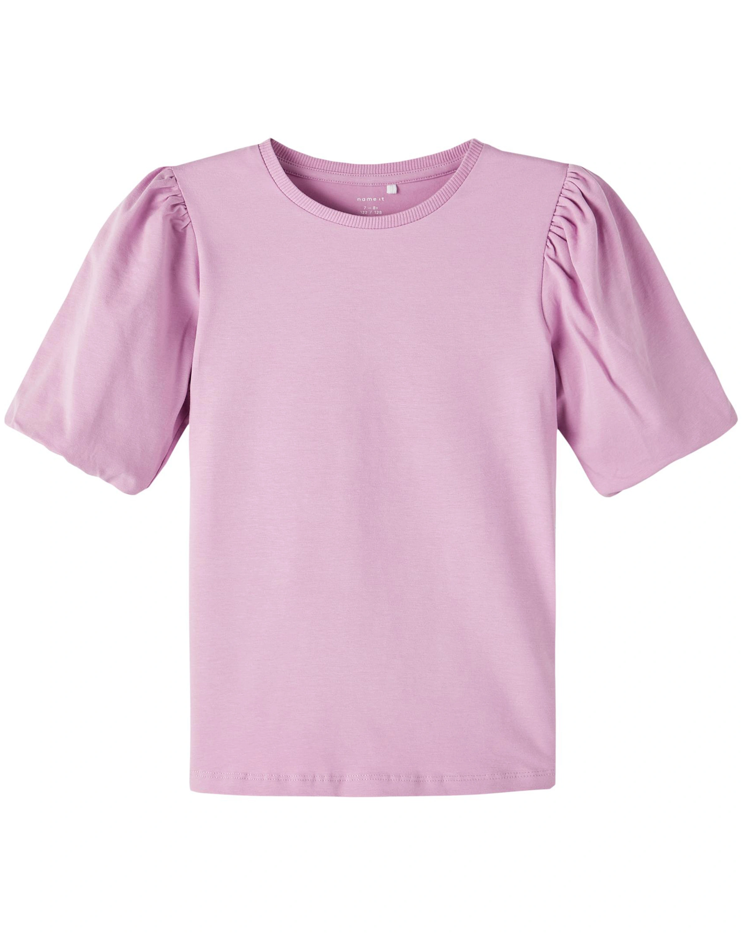 T-Shirt NMFIONE in smoky grape