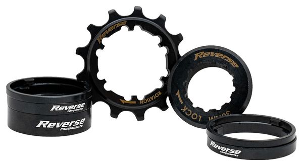 Kit Single Speed Reverse (pour Corps Shimano Micro Spline) Noir