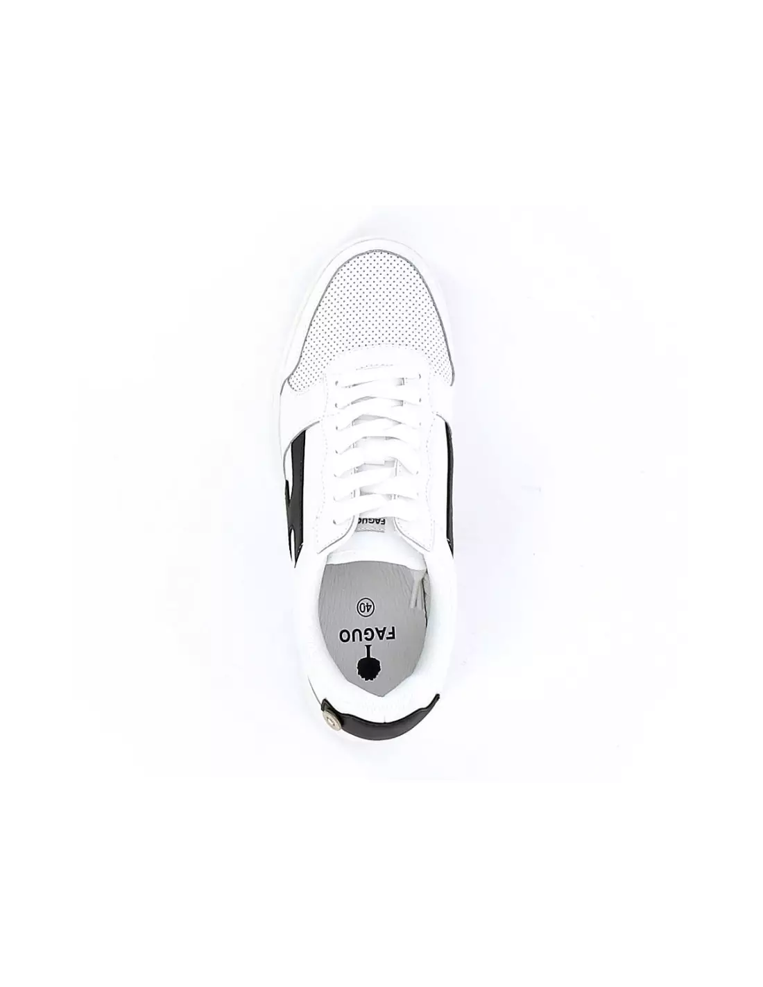 FAGUO HAZEL - Baskets Whiteblack