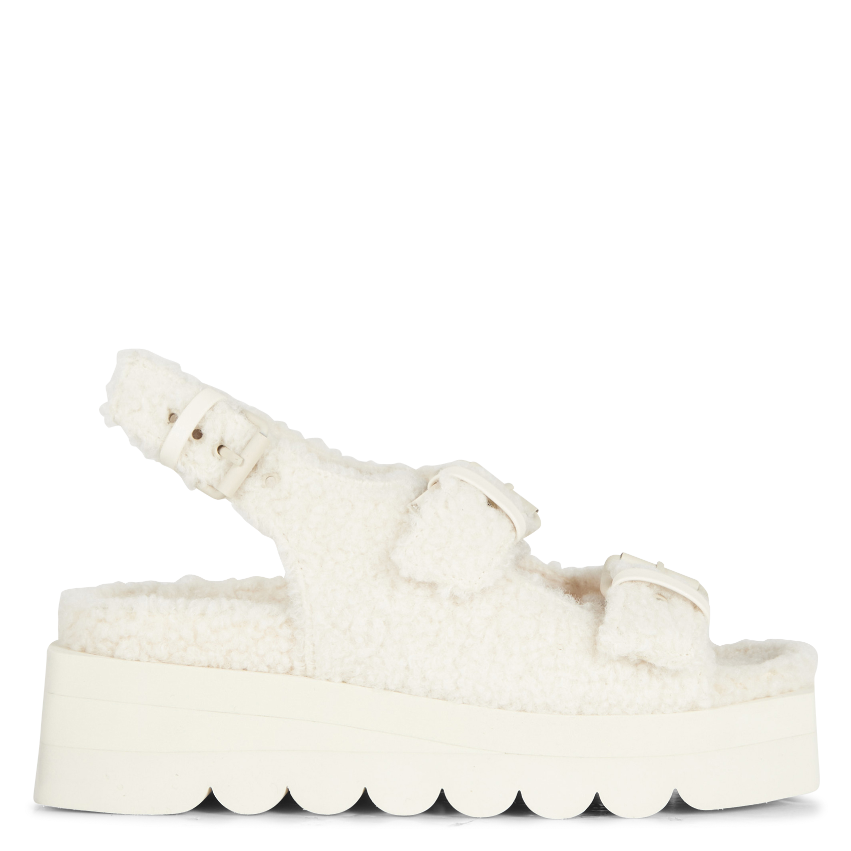 Sandales plateformes | Blanc