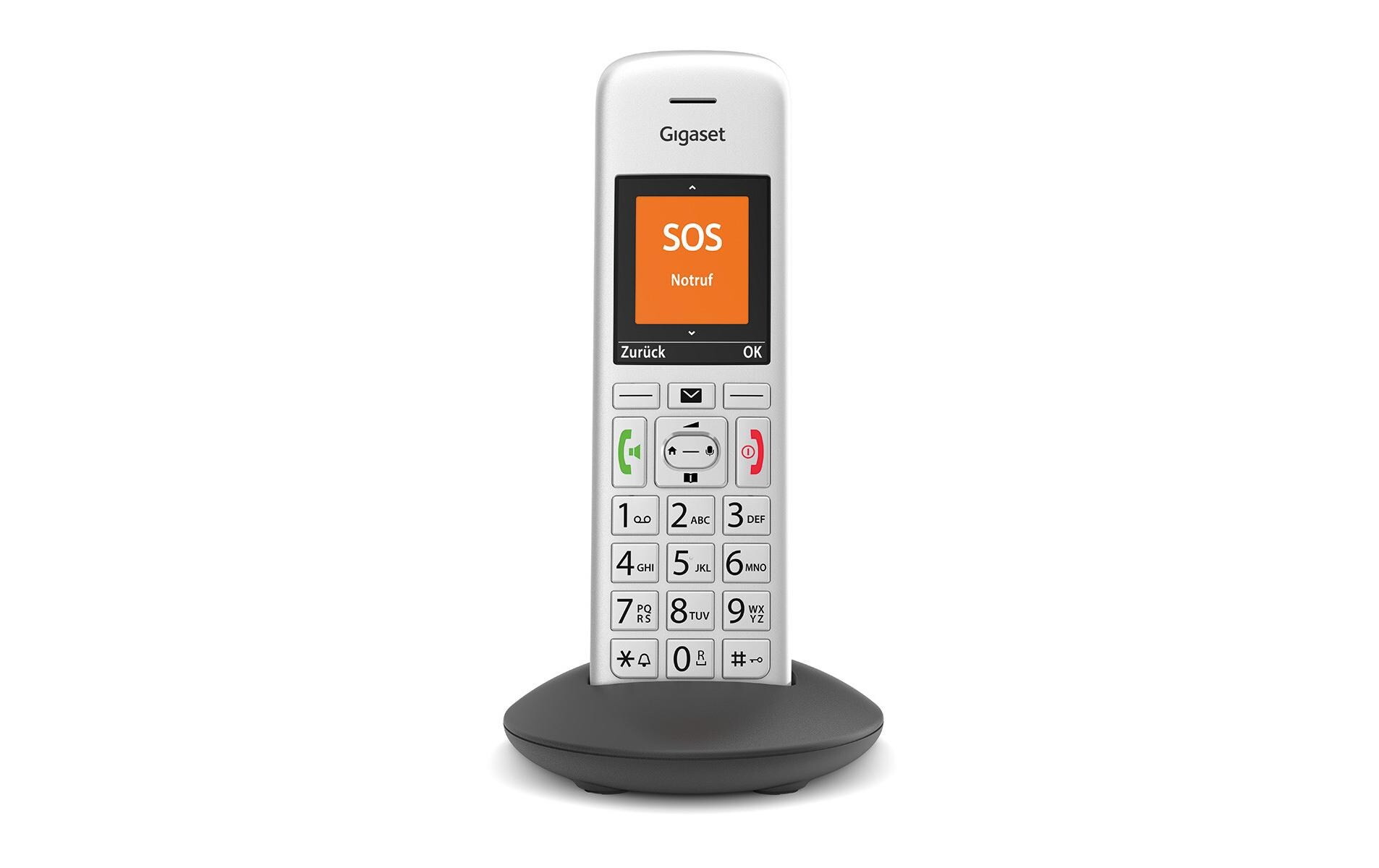Mobilteil E390 HX CAT-iqDas Mehr-Generationen-Telefon für alle Router mit DECT-Basis