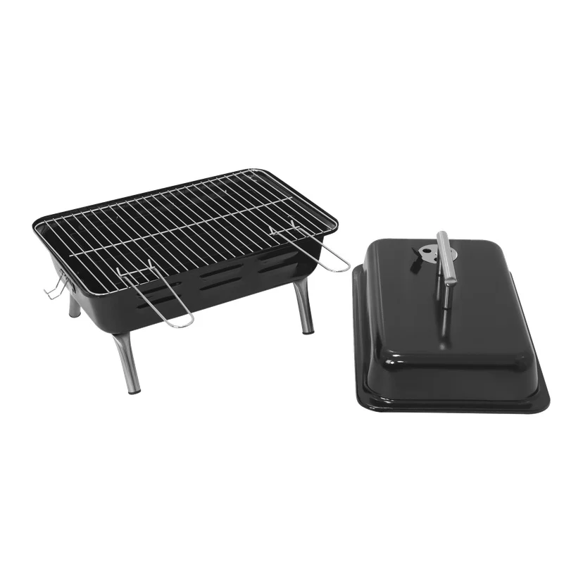 Bærbar kullgrill 40x25 cm