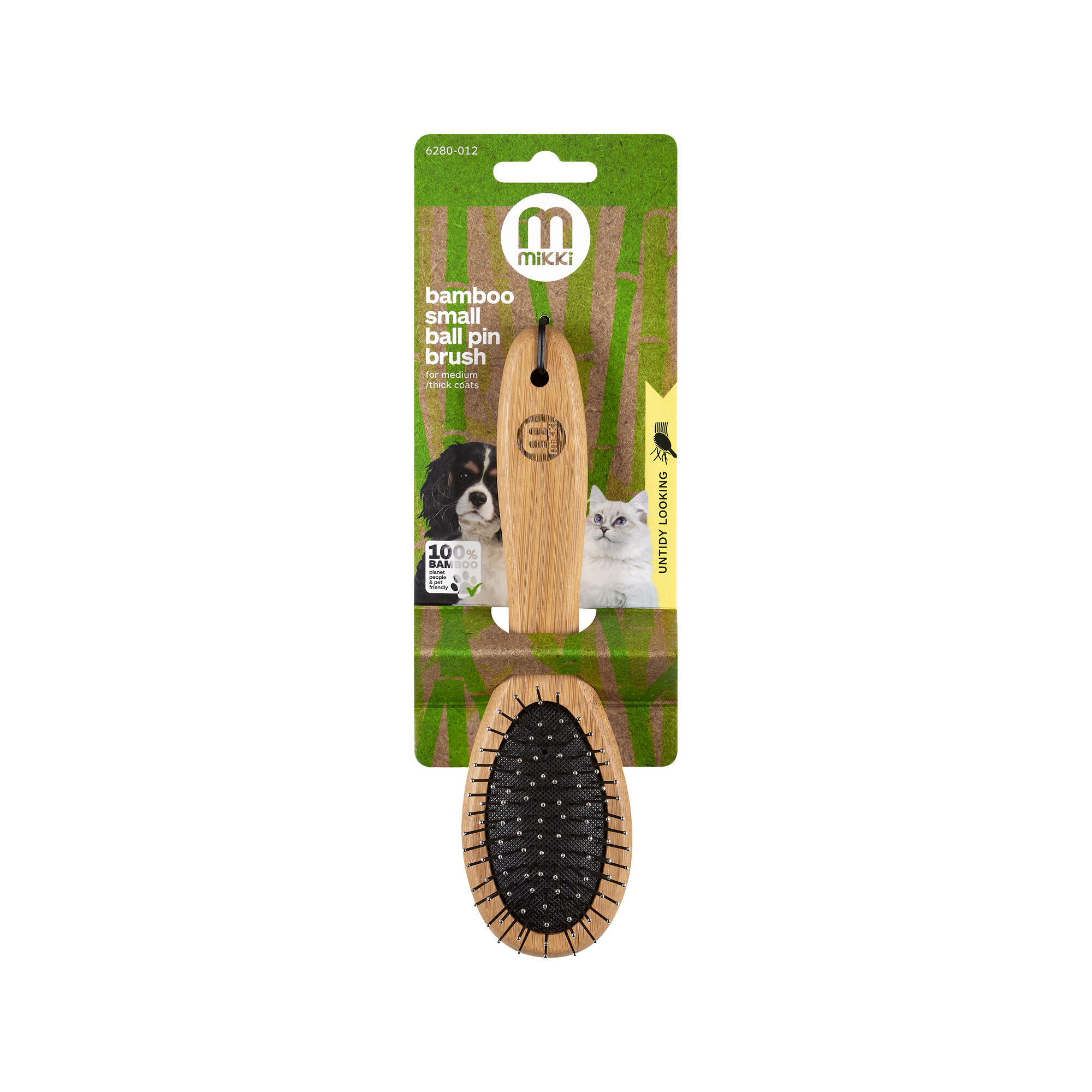Mikki Bamboo Ball Pin Brush