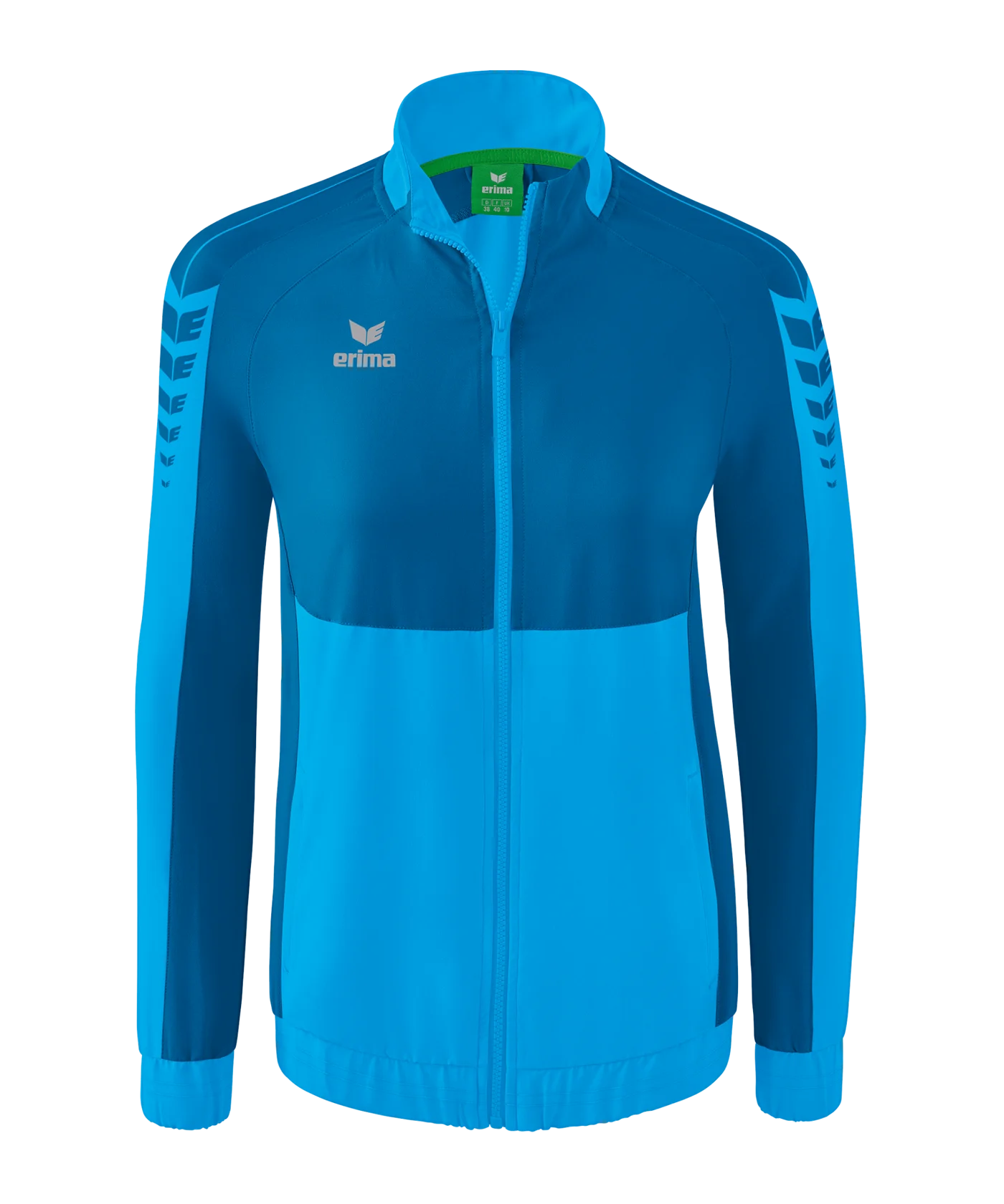 Erima Six Wings Präsentationsjacke Damen Hellblau