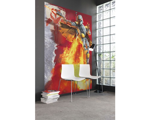 Fotobehangpapier 4-440 Disney Edition 4 Star Wars Boba Fett 4-delige set 184 x 254 cm
