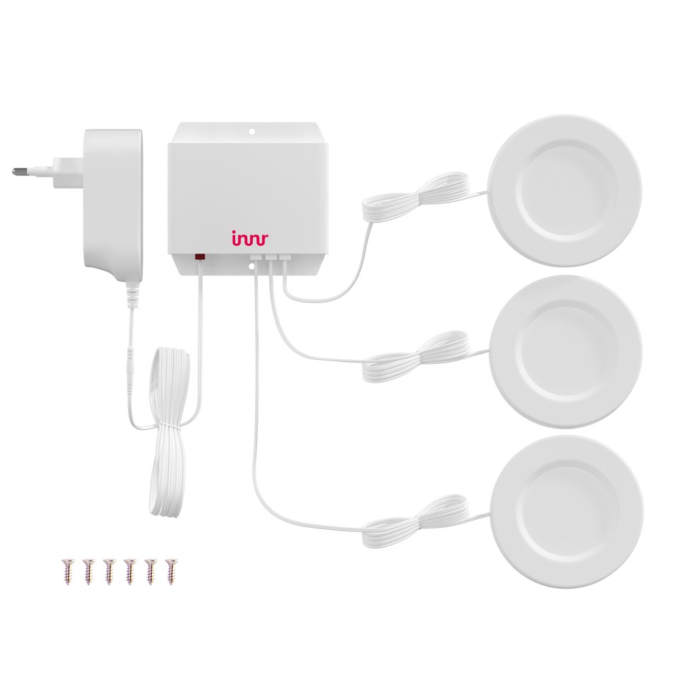 Innr - 3x Smart LED Puck Lights