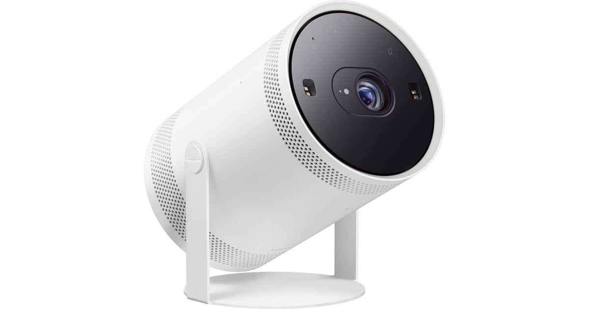 SAMSUNGThe Freestyle 2nd Gen. mobiel projectiescherm   (Wit, micro-HDMI, WiFi5, Bluetooth 5.2)