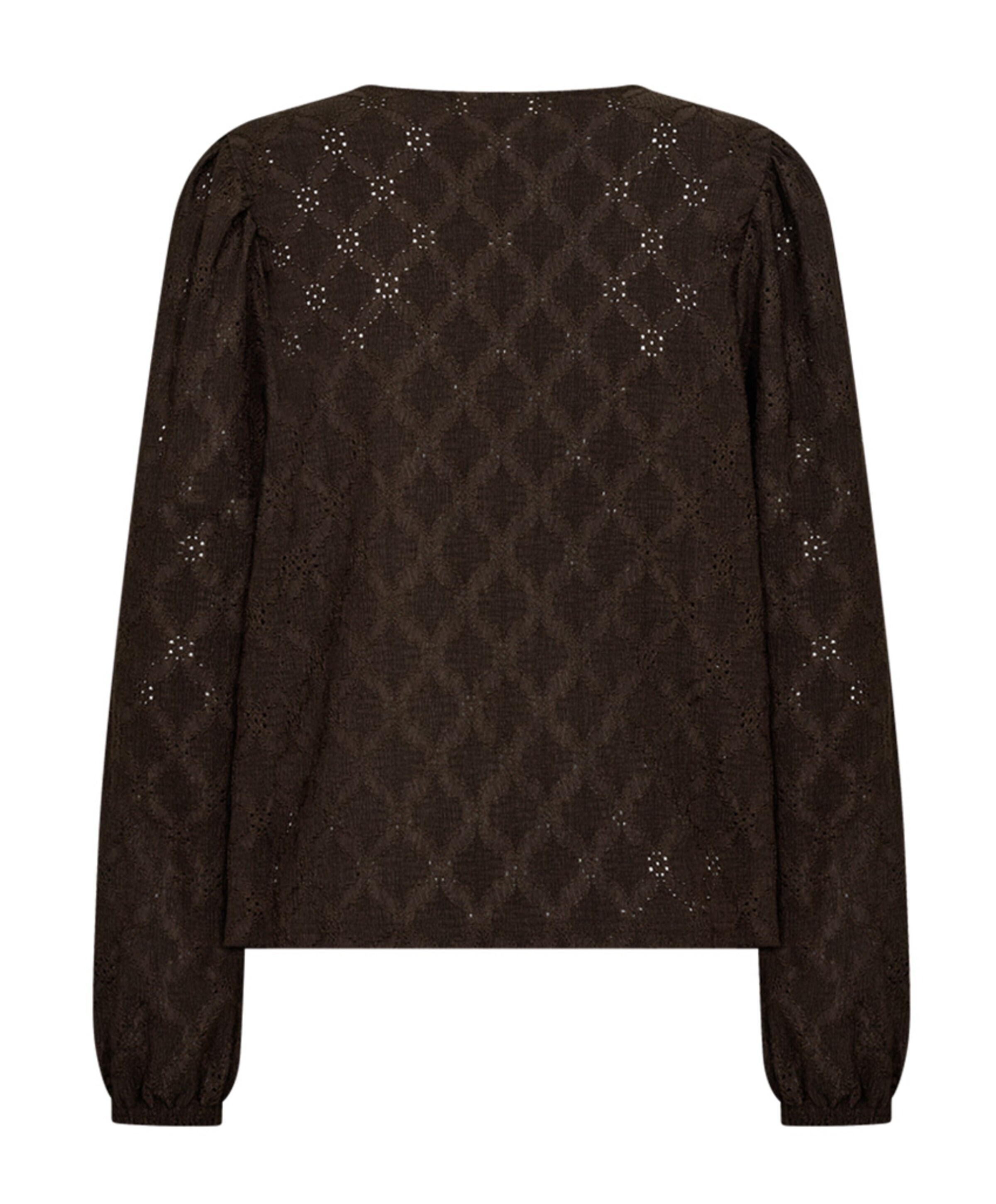 Freequent Dames blouse bruin