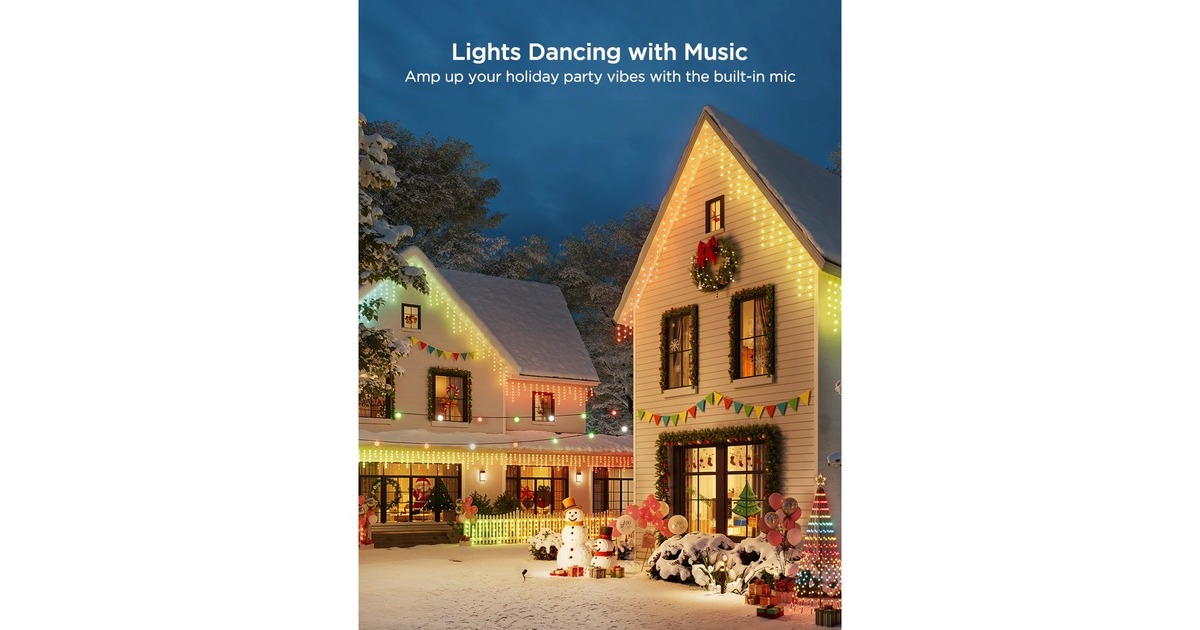 GoveeIcicle Ligths verlichting  (10 meter, 2,4GHz wifi, Bluetooth)
