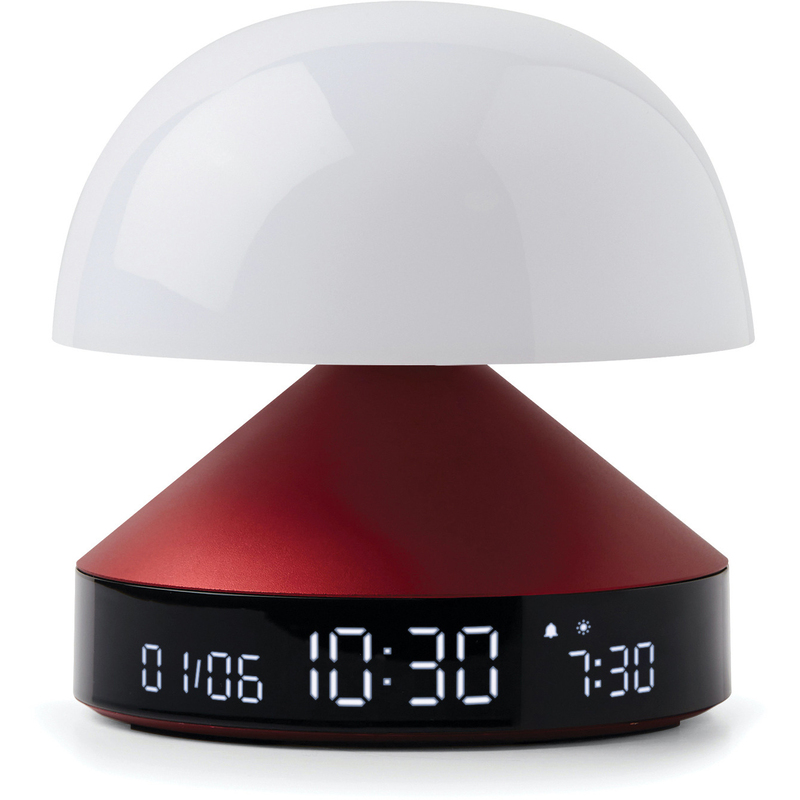 Lexon Lichtwecker Mina Sunrise, bordeaux