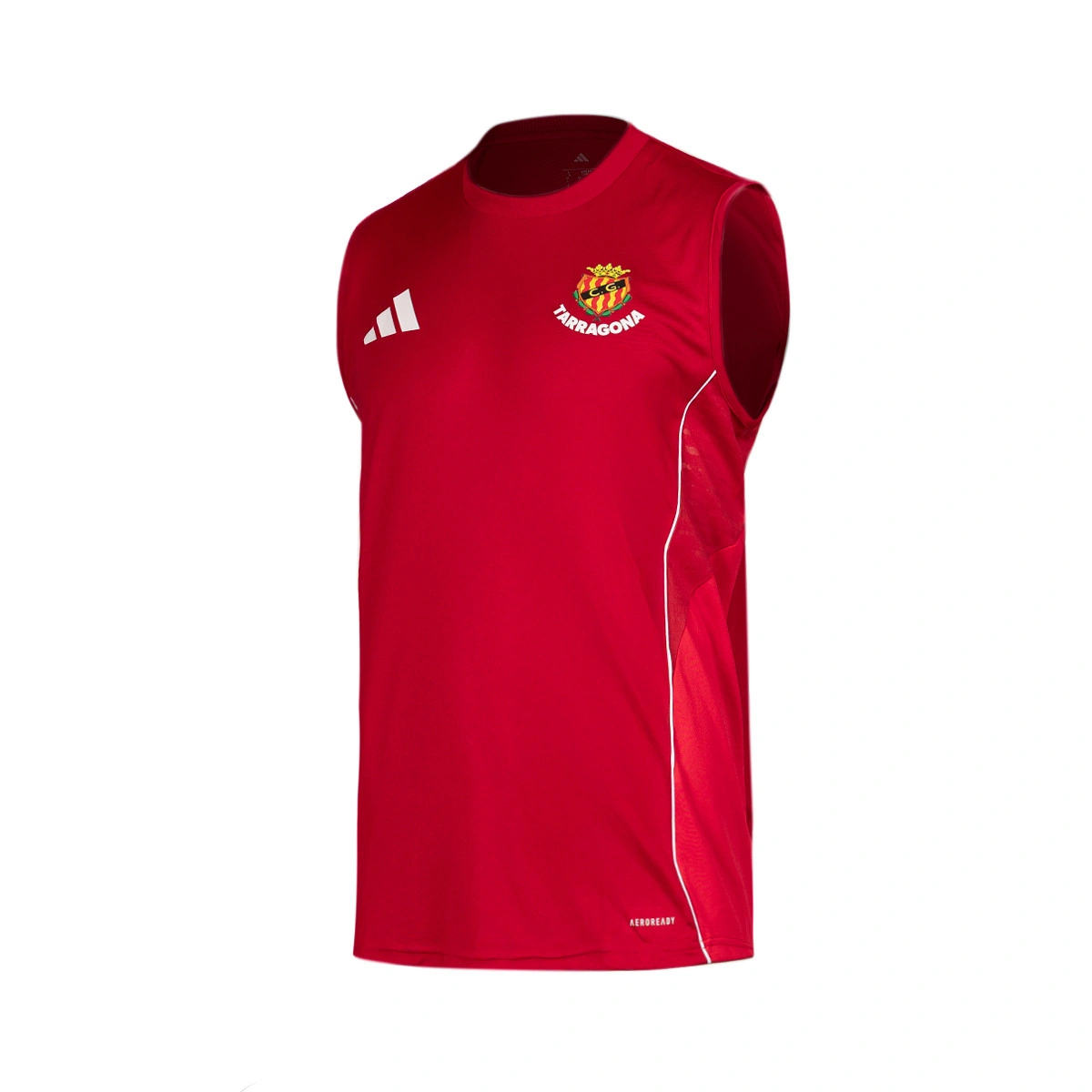 Camisola adidas Gimnàstic de Tarragona sem mangas Training Jogadores 2025-2026