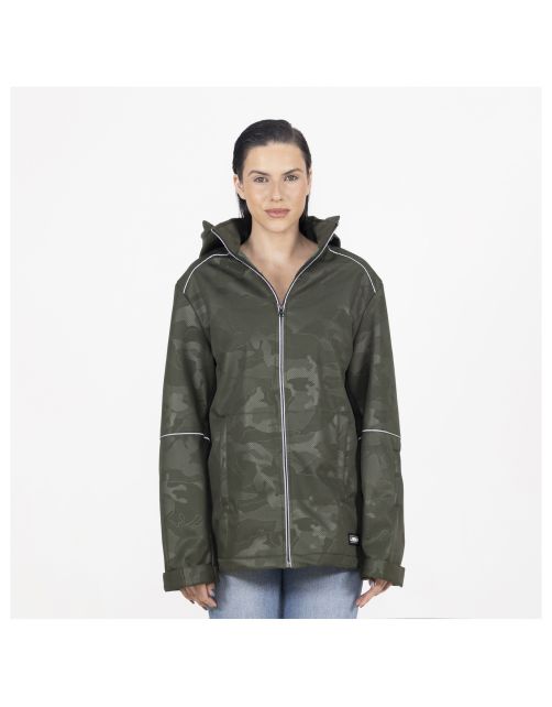 Lindo Regenjas Softshell - Vrijetijdskleding - Groen Xxl
