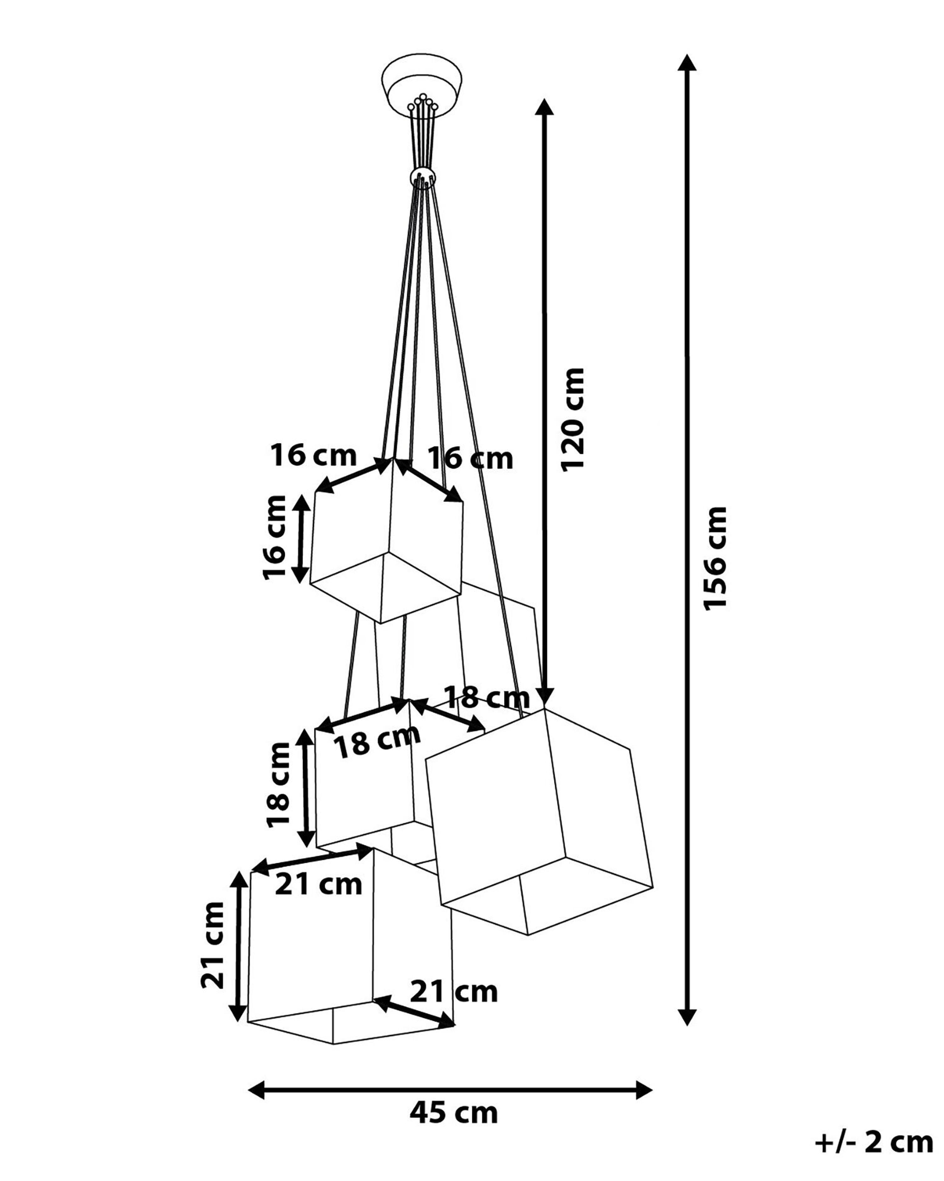 Hanglamp MESTA Zwart