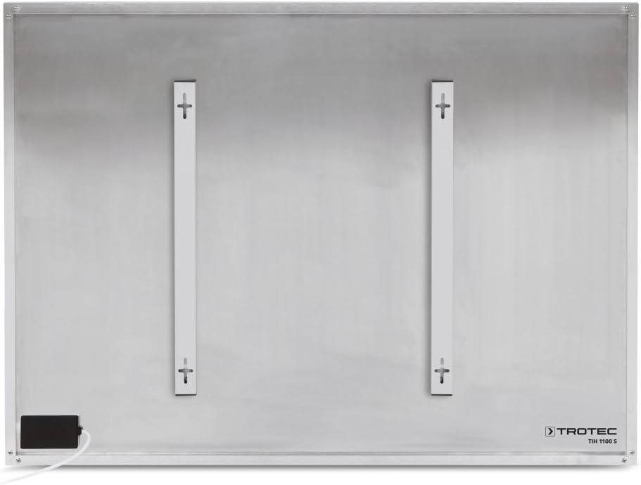 TROTEC Infrarot Wandheizung TIH 1100 S – Heizleistung 1100 W – Elektro Heizkörper, 1205 x 905 mm, IP54