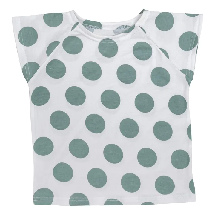 Ketiketa T-shirt Pois | Bleu Vert